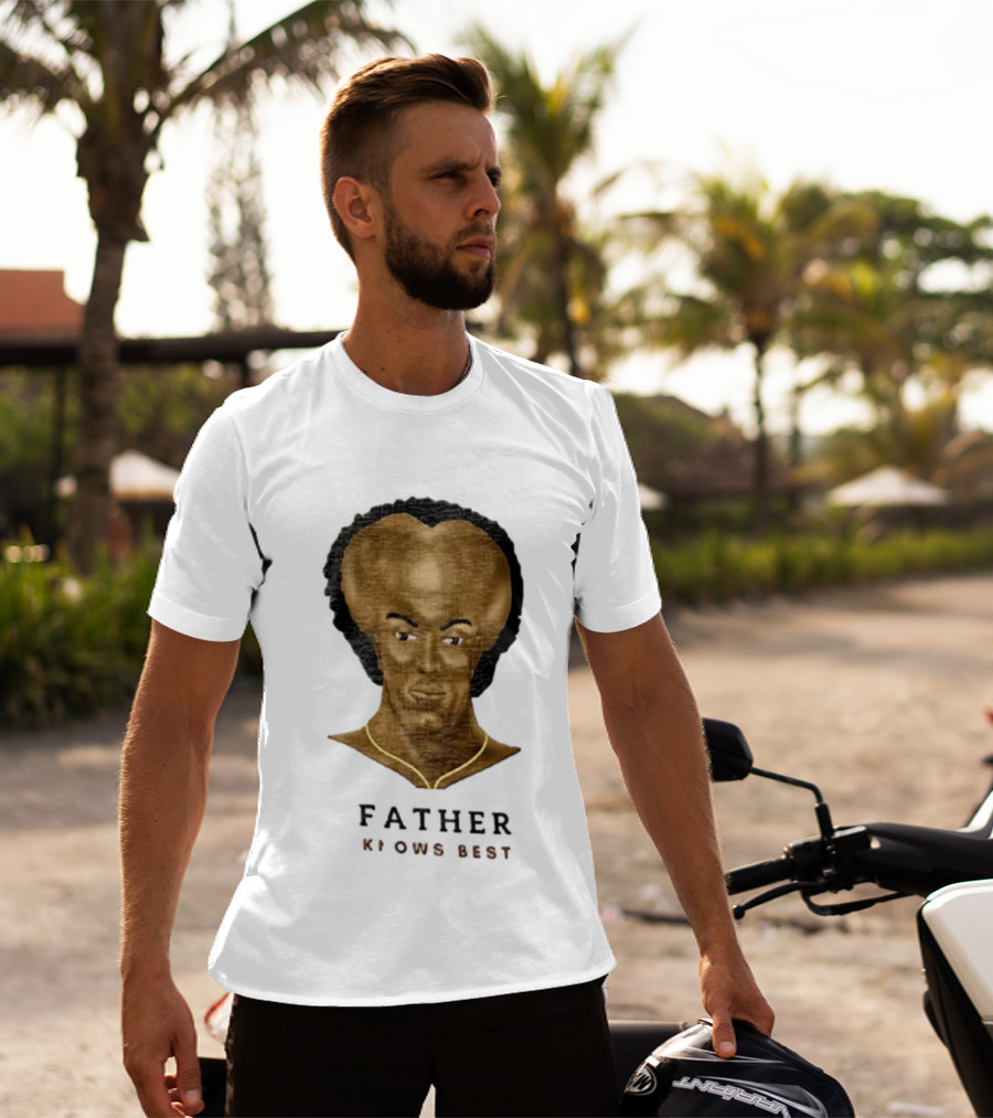 Father Knows Best Yakub Large Heart Shaped Brain T-Shirt