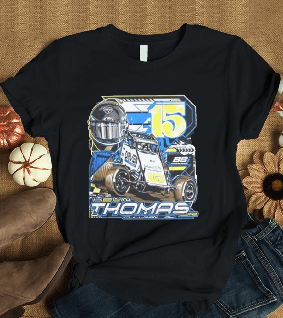Kevin Thomas Cullman 15 Car Racing BB Performance T-Shirt