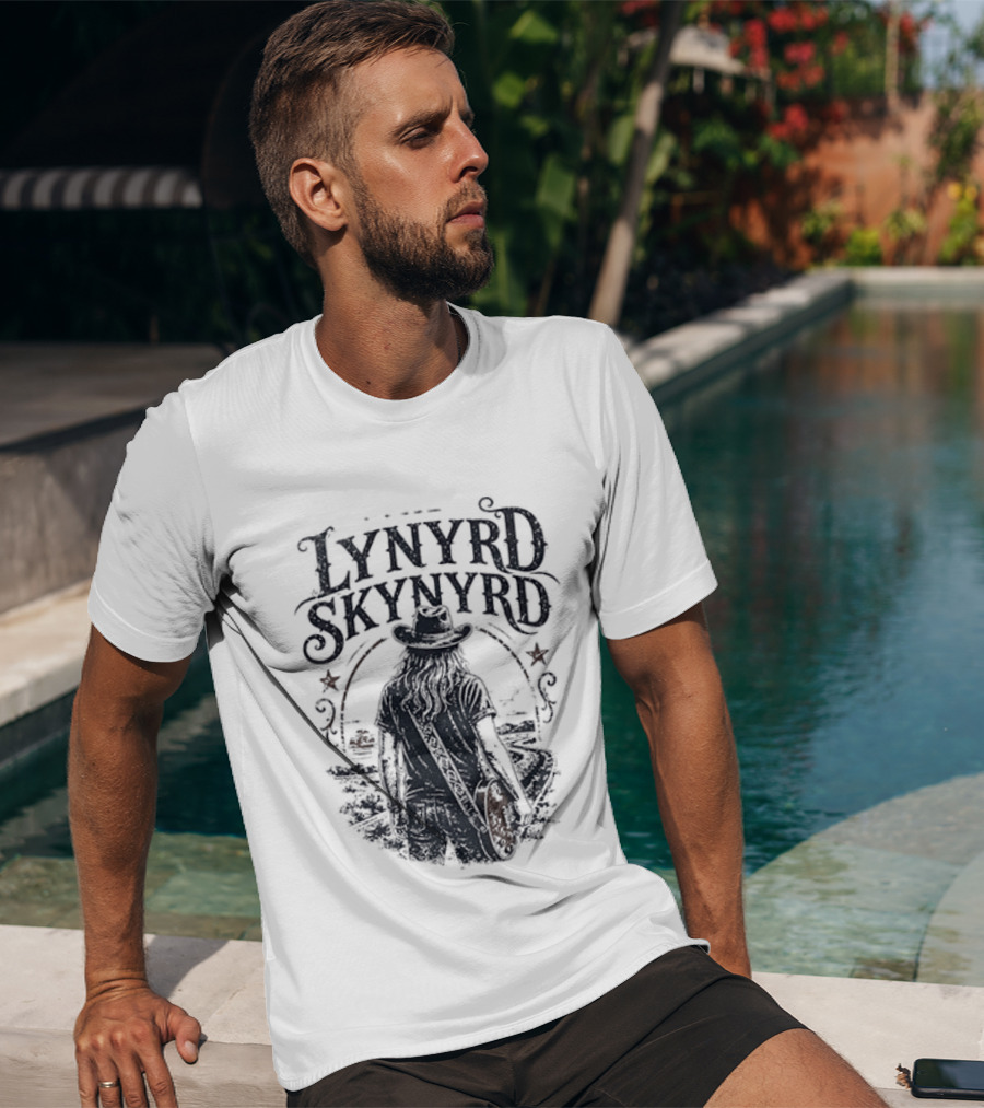 Lynyrd Skynyrd Southern Roads Free Soul Vintage Style Cowboy T-Shirt