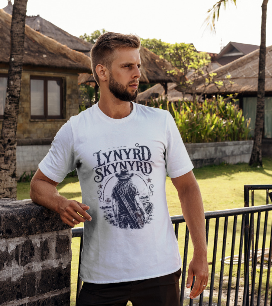 Lynyrd Skynyrd Southern Roads Free Soul Vintage Style Cowboy T-Shirt