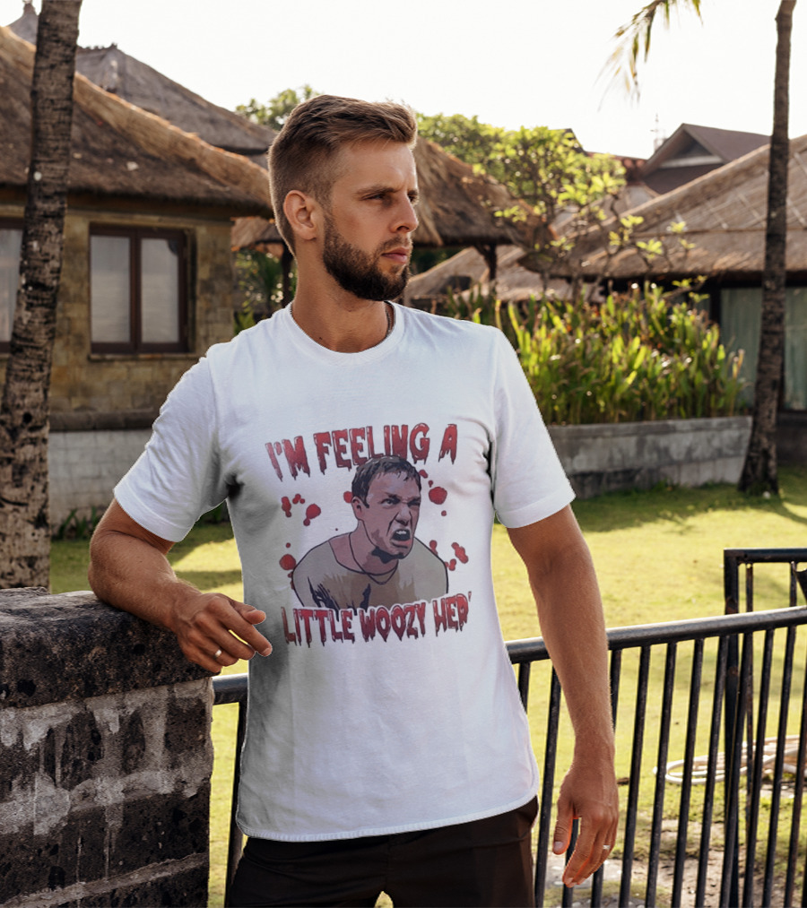 I'm Feeling A Little Woozy Here Vintage Movie T-Shirt
