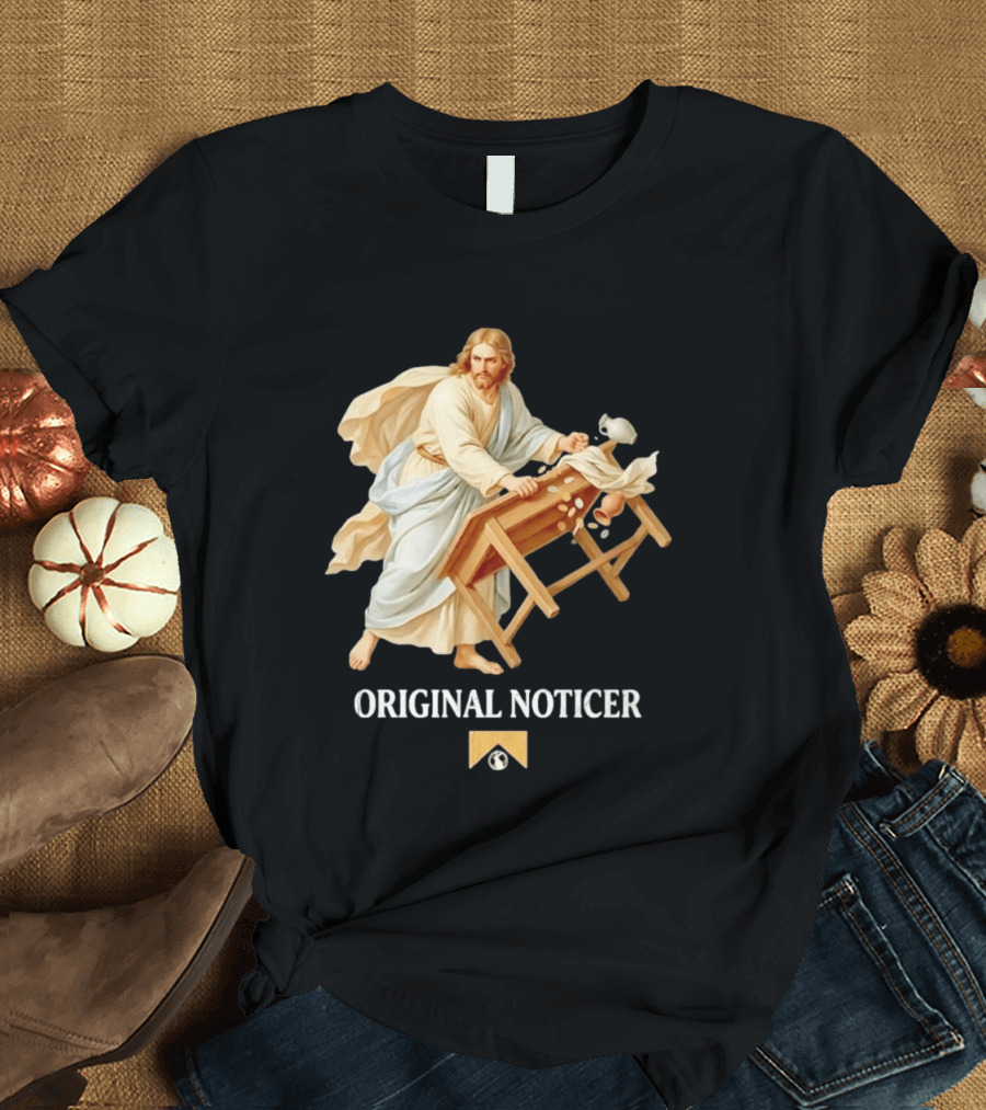 Jesus Christ Original Noticer Temple Cleansing Visual T-Shirt