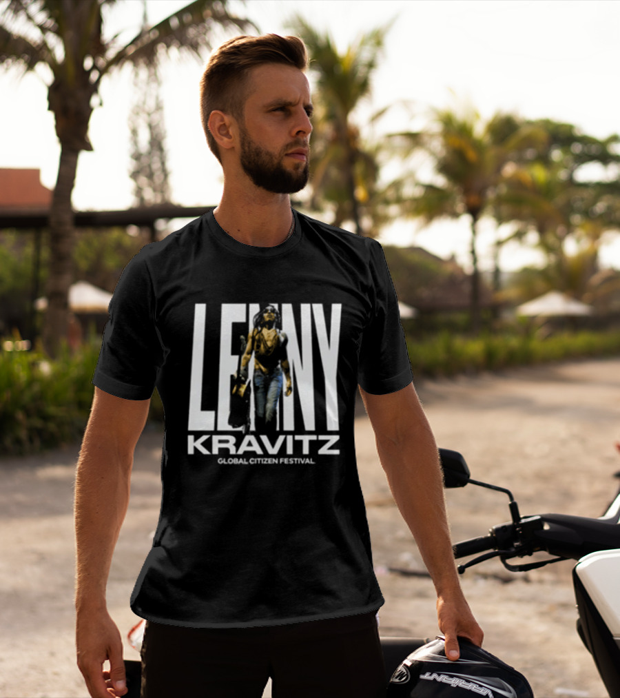 Lenny Kravitz Global Citizen Festival 2026 T-Shirt
