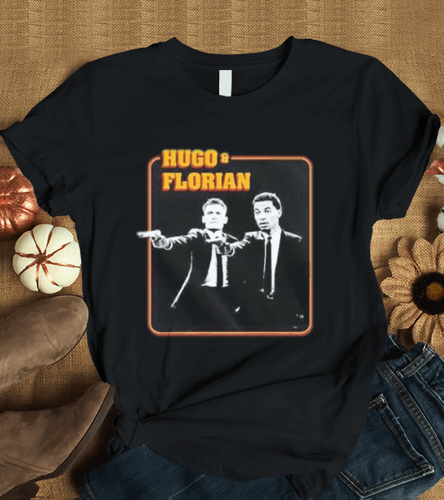 Hugo Ekitike Florian Wirtz Pulp Fiction Style Liverpool Fan T-Shirt
