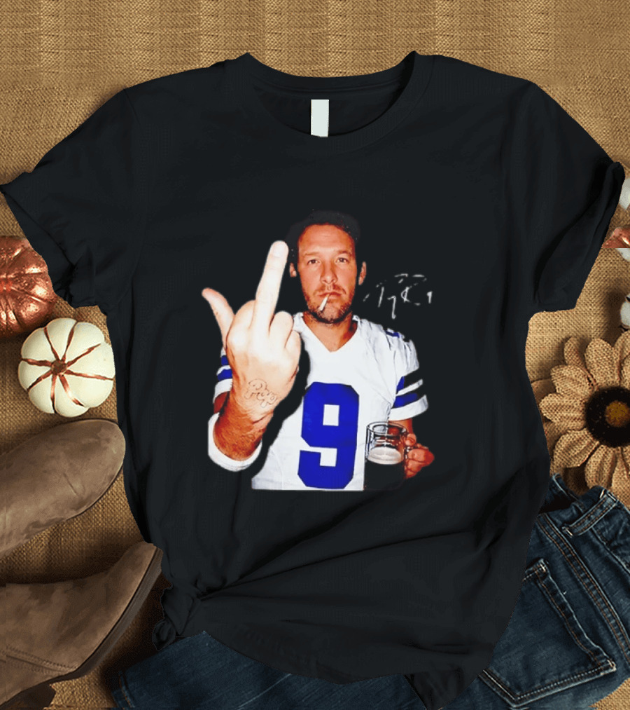 Tony Romo Dallas Cowboys 9 T-Shirt