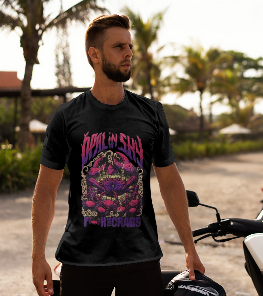 Opal In Sky F*** The Crabs Psychedelic T-Shirt