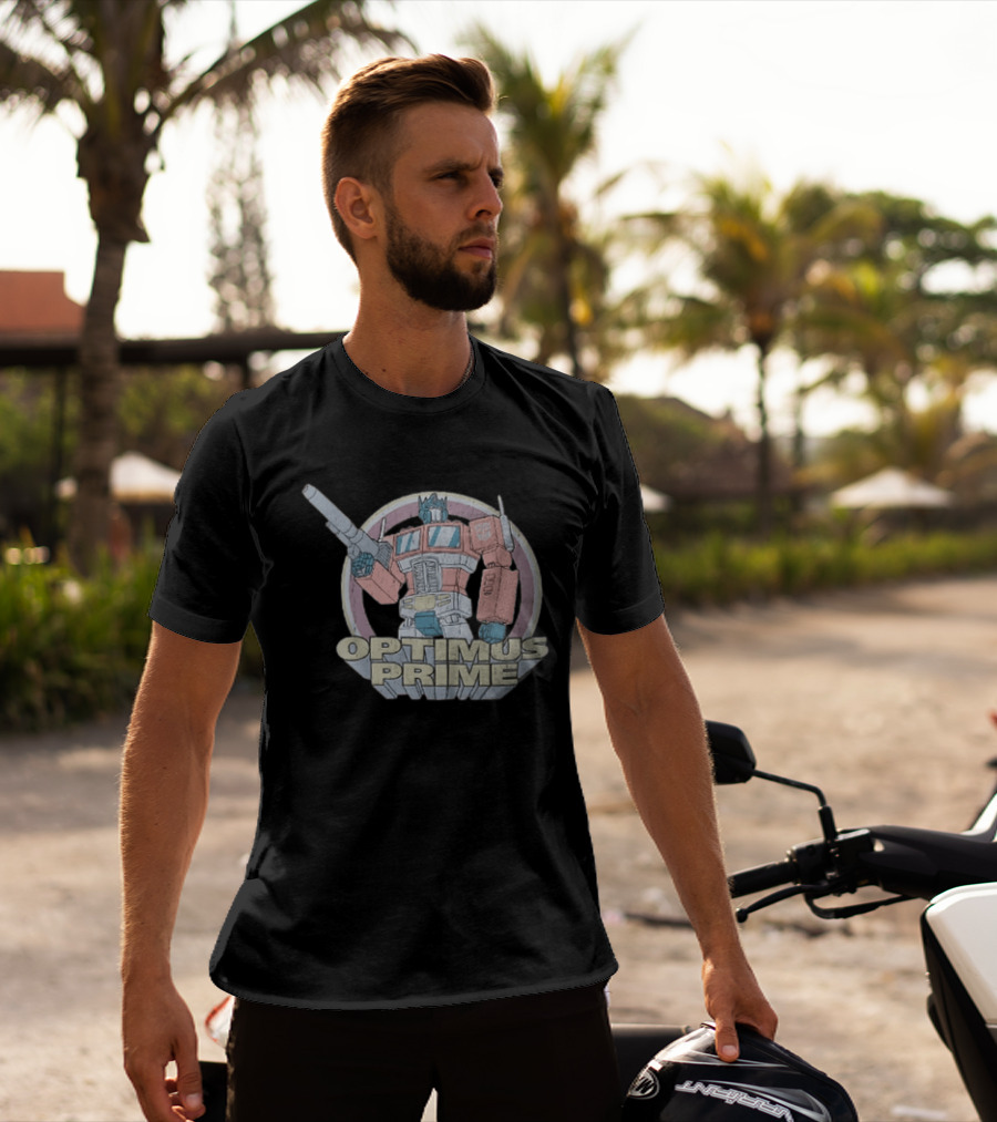 Optimus Prime Transformers Blaster T-Shirt