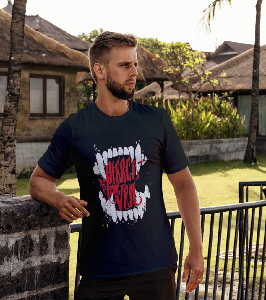 Pierce The Veil Blood Fangs Post Hardcore Band Merch T-Shirt