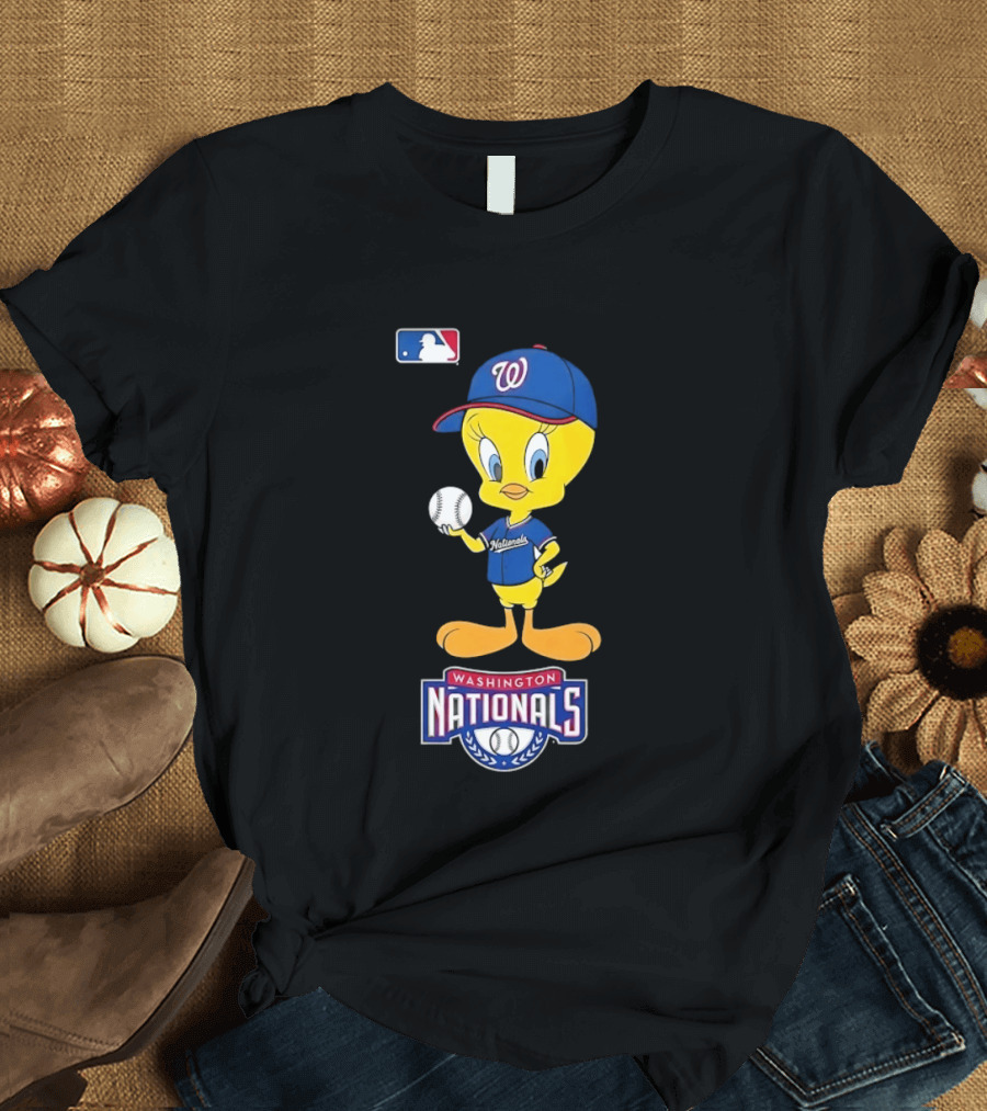 Washington Nationals Tweety Bird Baseball MLB T-Shirt