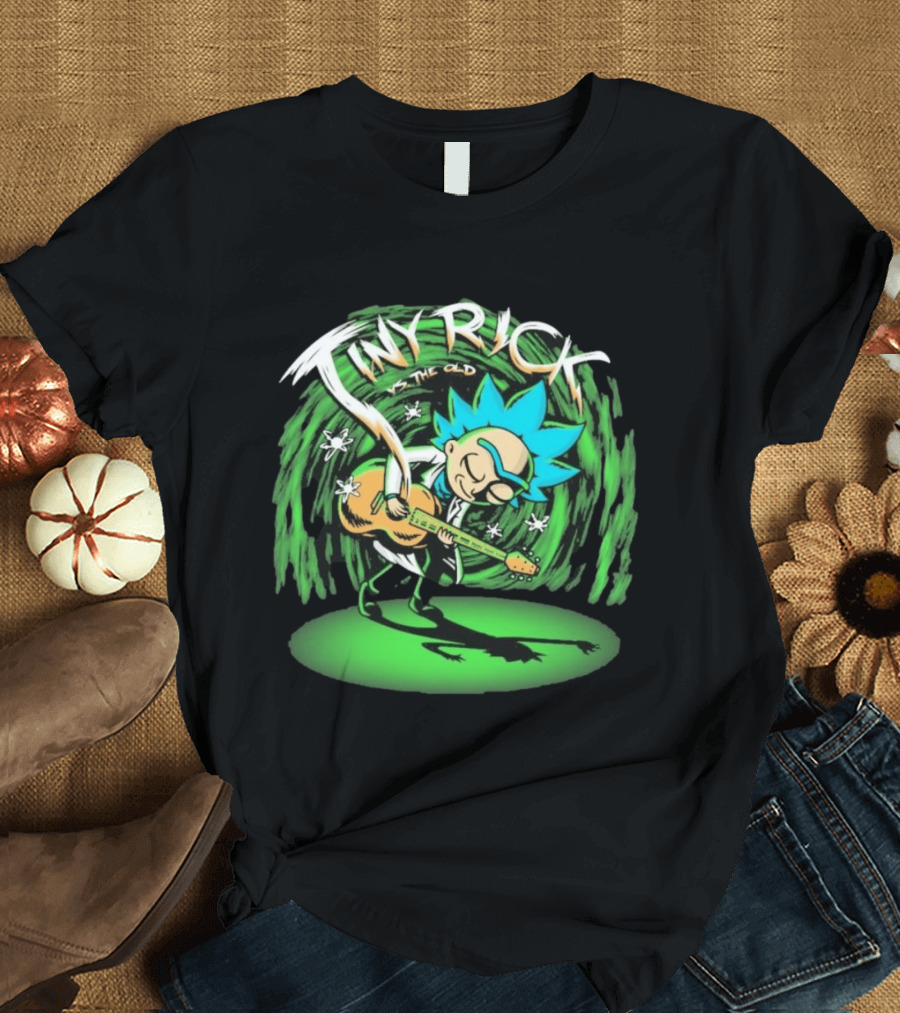 Tiny Rick Vs The Old Guitar Jam Session T-Shirt
