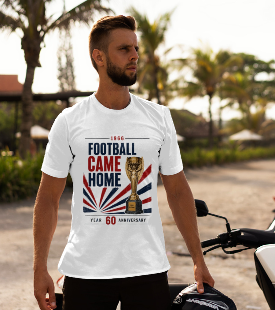 1966 Football Came Home 60 Year Anniversary Coupe Jules Rimet T-Shirt