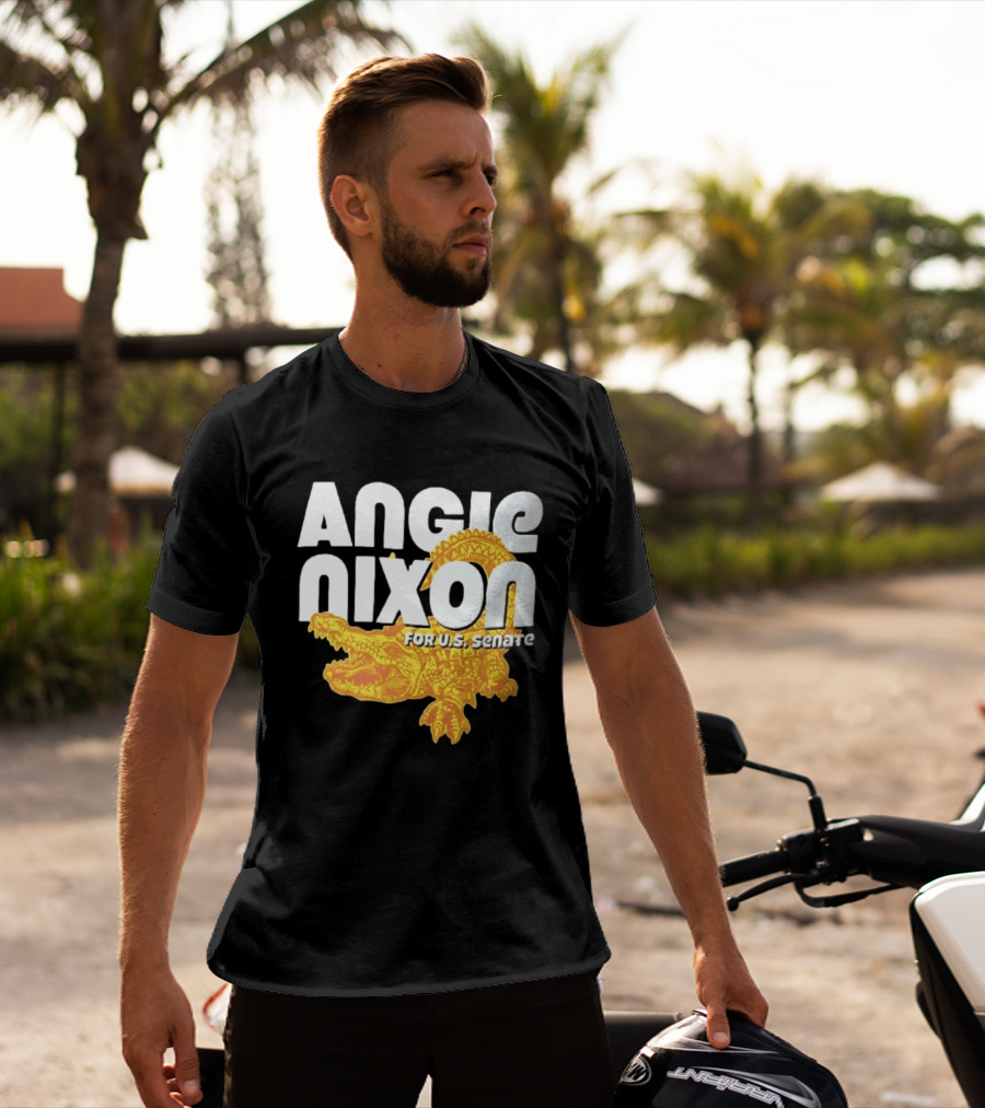 Angie Nixon For U.S. Senate Gator Campaign T-Shirt