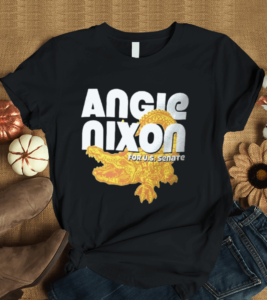 Angie Nixon For U.S. Senate Gator Campaign T-Shirt