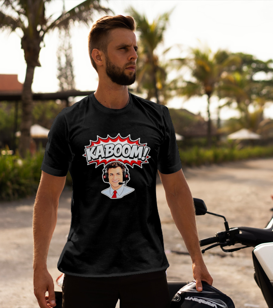 Kaboom Sports Broadcaster Jim Nantz CBS T-Shirt