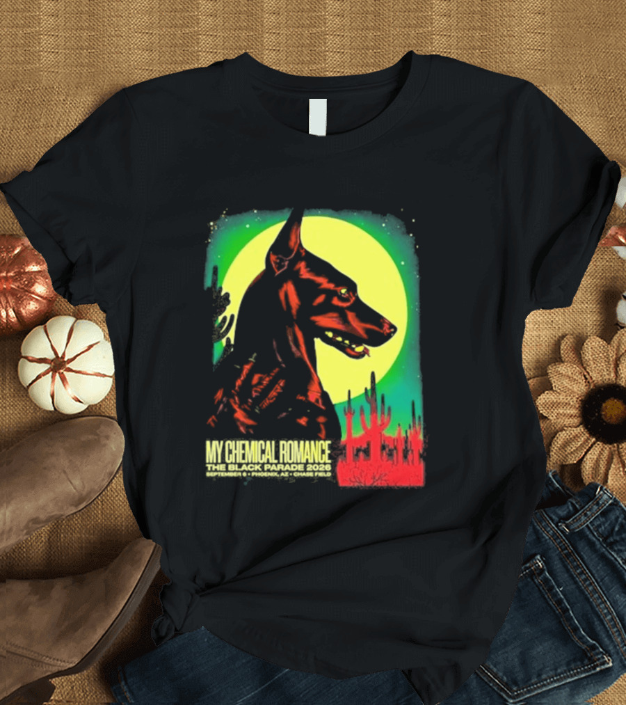 MCR My Chemical Romance Phoenix AZ Chase Field September 6 2026 T-Shirt