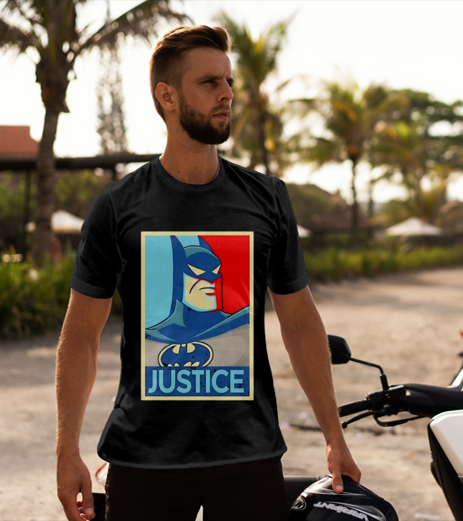 Justice Distressed Batman DC Comics T-Shirt