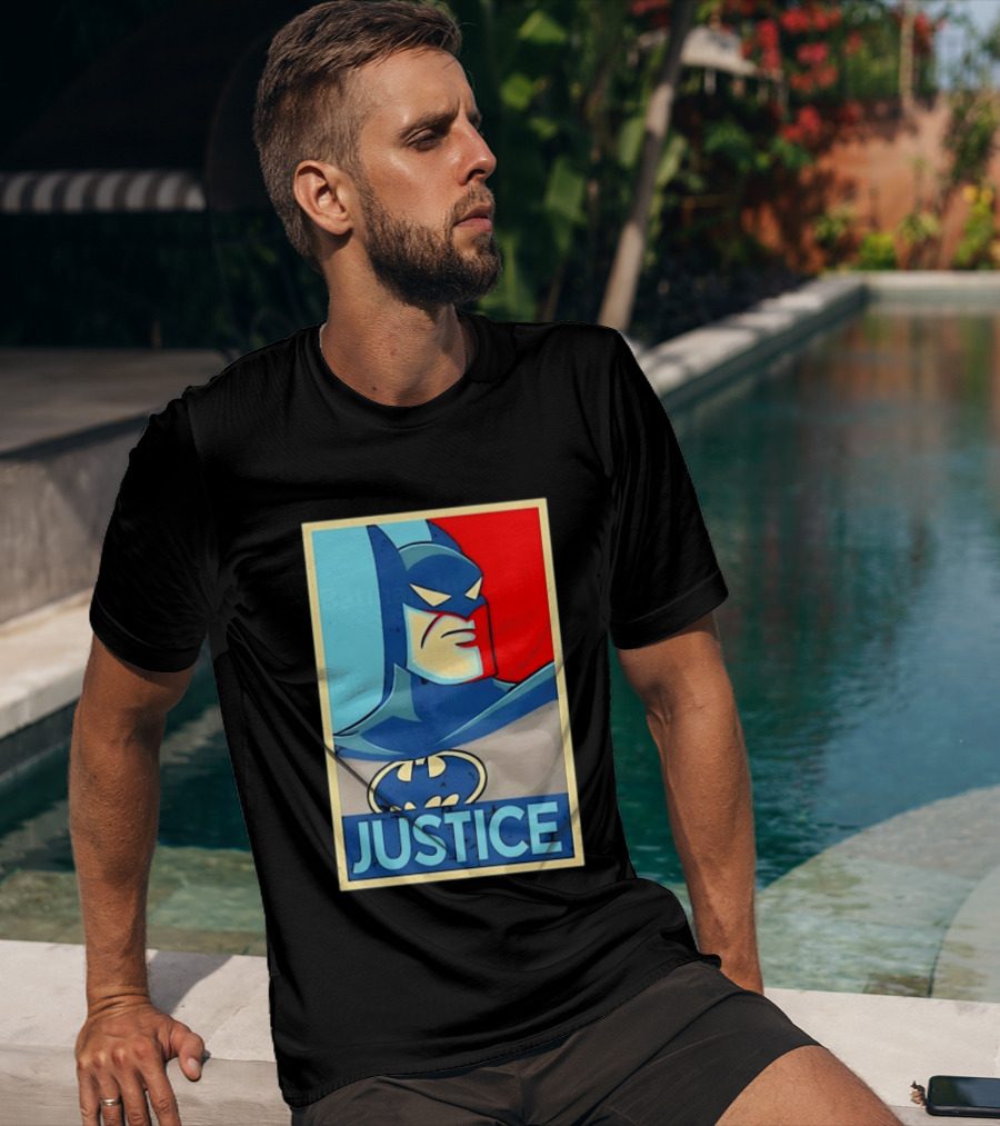 Justice Distressed Batman DC Comics T-Shirt