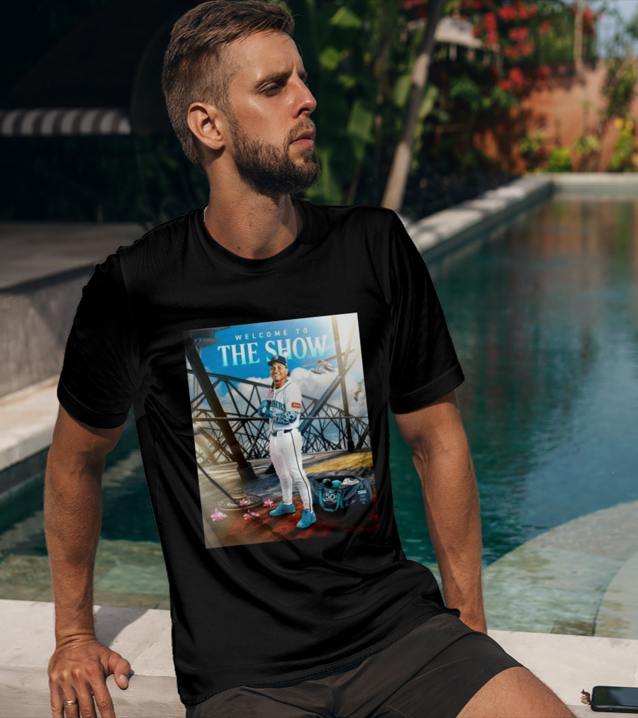 Welcome To The Show Michael Arroyo Mariners 50th Anniversary Baseball T-Shirt