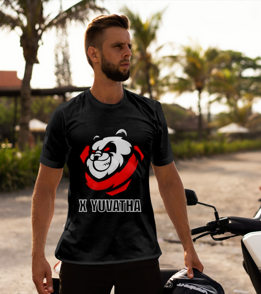 X Yuvatha Panda Gaming Esports T-Shirt