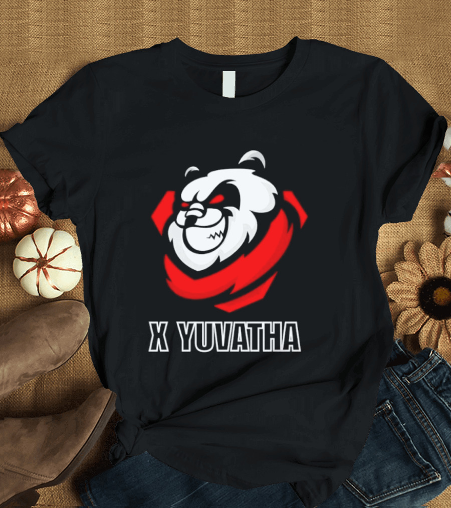 X Yuvatha Panda Gaming Esports T-Shirt
