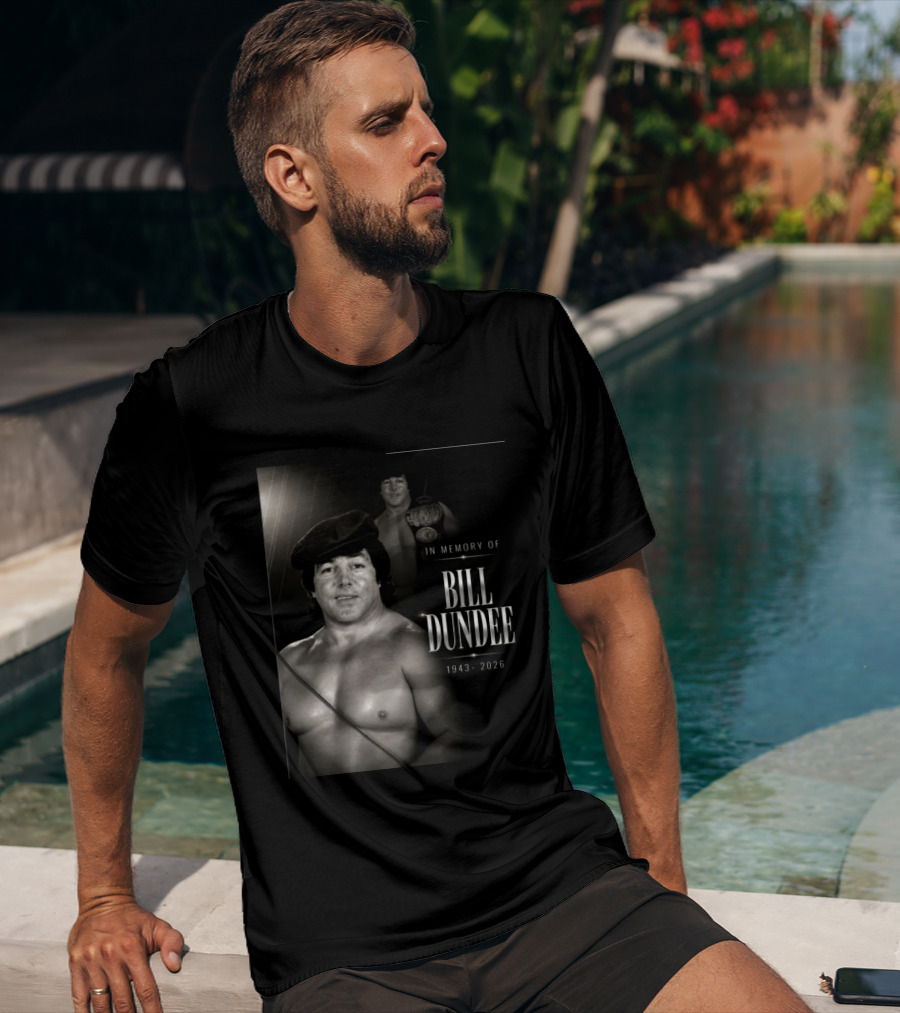 In Memory Of Bill Dundee 1943 2026 Wrestling Legend T-Shirt