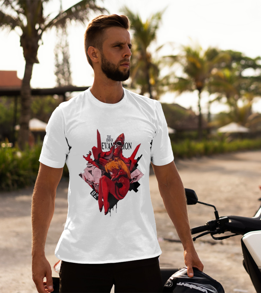 The End Of Evangelion Asuka Langley Soryu Eva Unit 02 T-Shirt