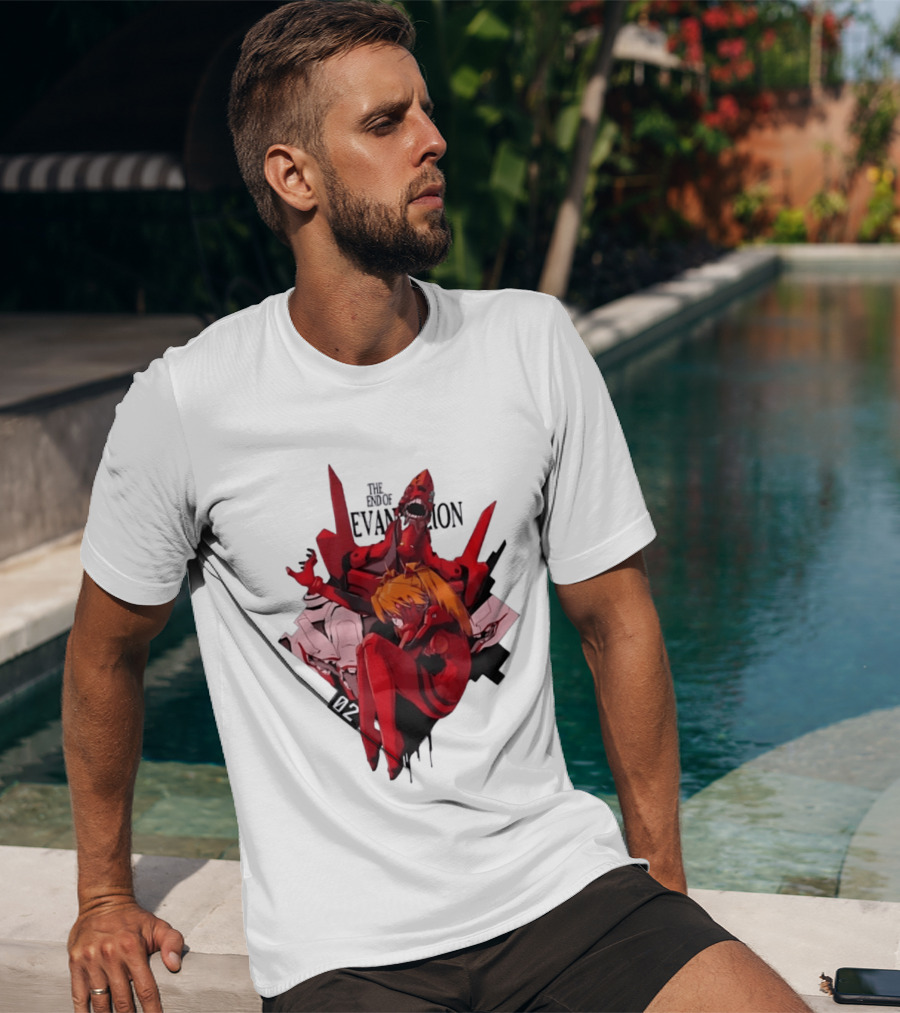 The End Of Evangelion Asuka Langley Soryu Eva Unit 02 T-Shirt