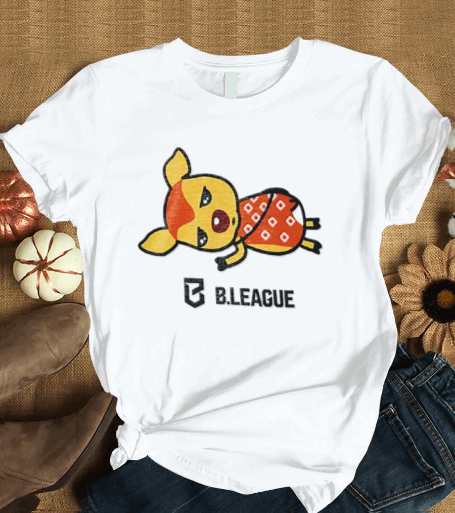 Fauna Animal Crossing Sleeping Character B.LEAGUE T-Shirt