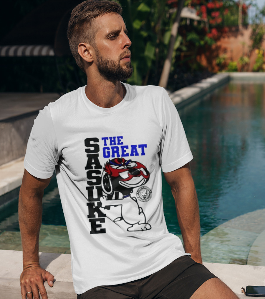 The Great Sasuke Snoopy New Japan Pro Wrestling T-Shirt