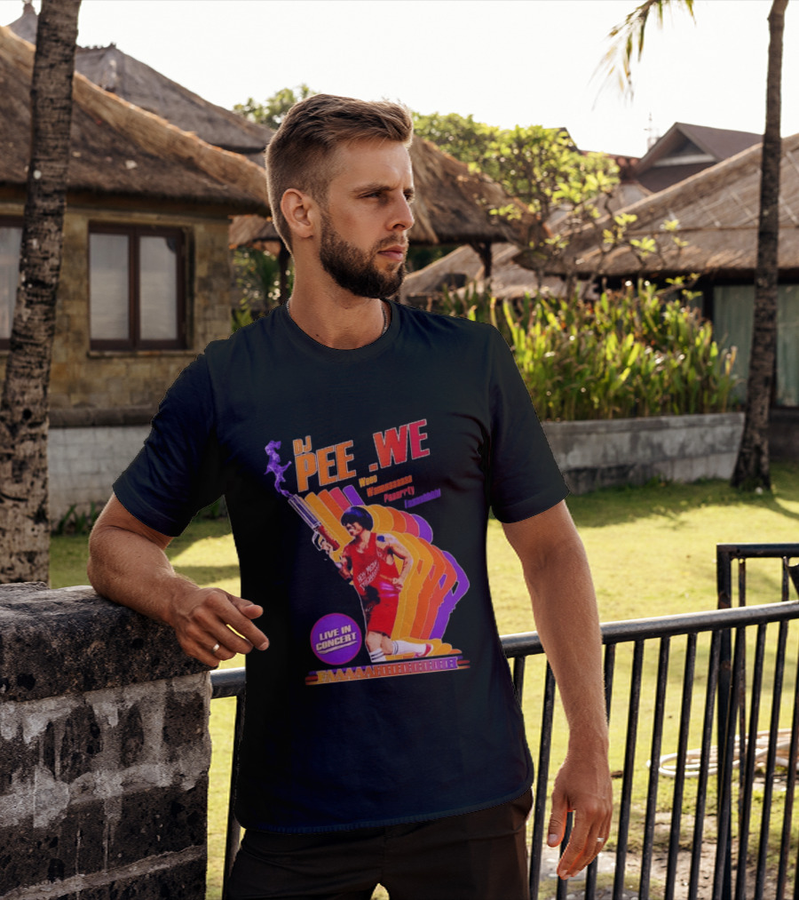 DJ Pee Wee Live In Concert Hey Mister Tequila Weee Wannnaaaaa Paaarrty Faaaahhhh T-Shirt
