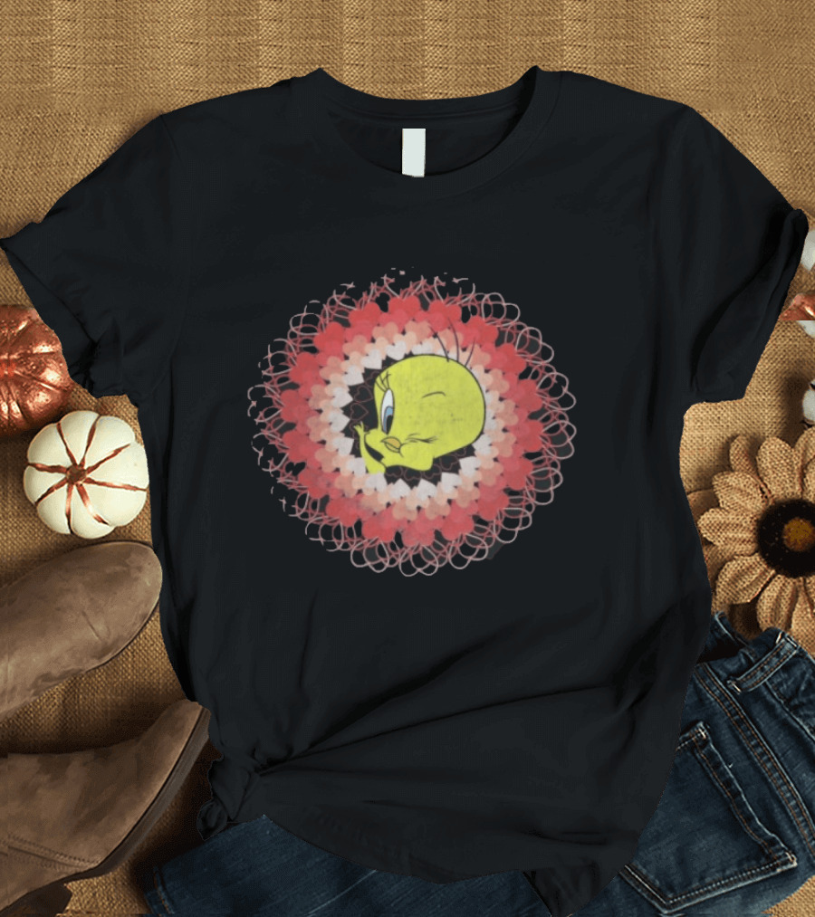 Wyco Store 1996 Tweety Bird Warner Brothers Crochet T-Shirt