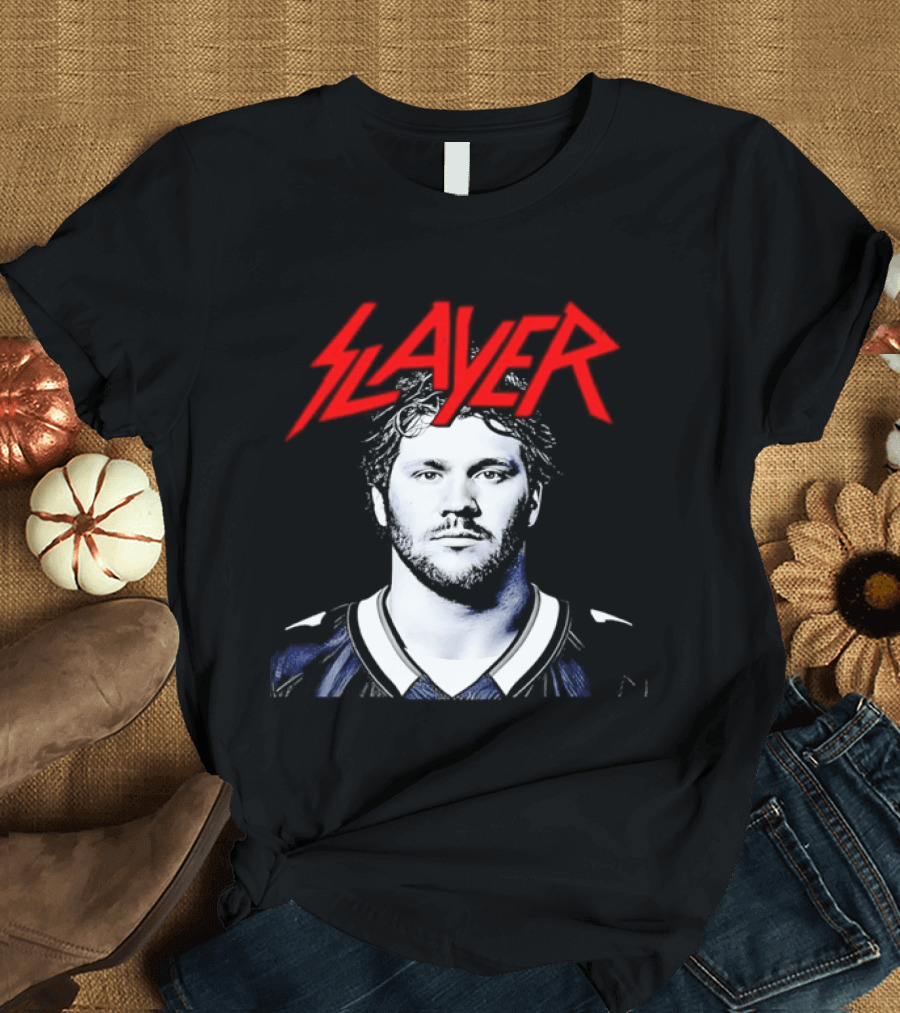 Josh Allen Slayer Buffalo Bills Fan Merchandise T-Shirt