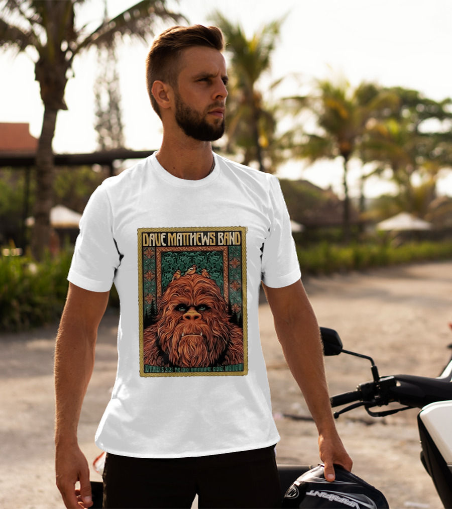 Dave Matthews Band September 5 2026 The Coca Cola Amphitheatre George WA I Go Bigfoot T-Shirt