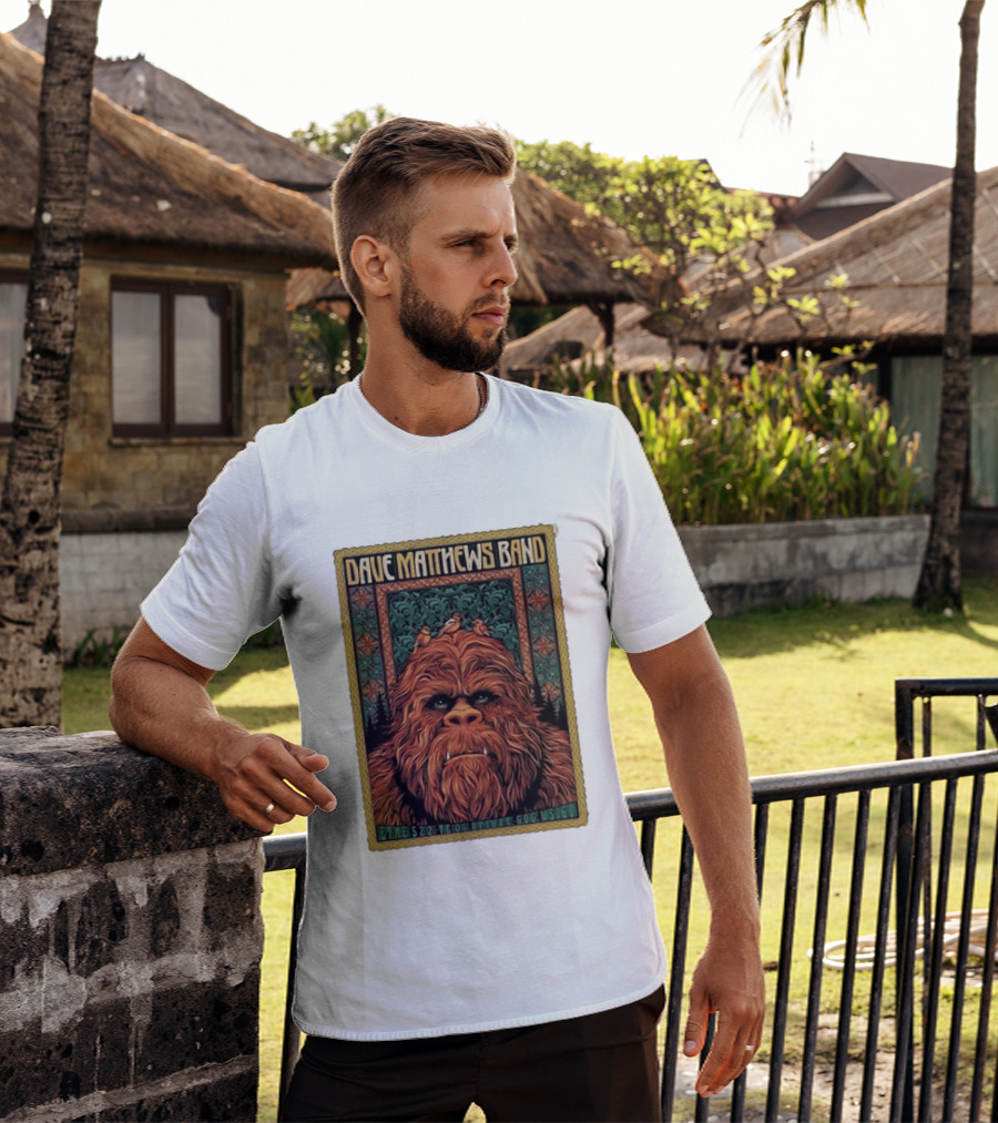 Dave Matthews Band September 5 2026 The Coca Cola Amphitheatre George WA I Go Bigfoot T-Shirt
