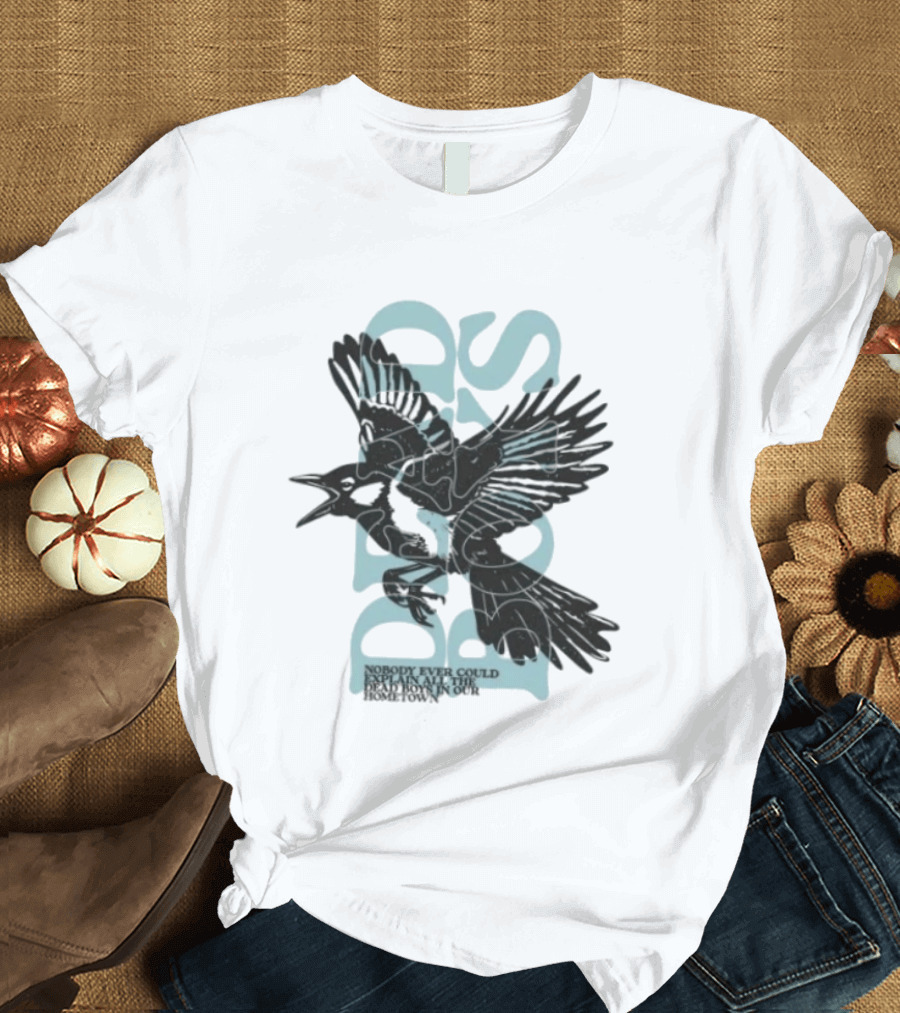 Dead Boys Nobody Ever Could Explain All The Dead Boys In Our Hometown Crow T-Shirt