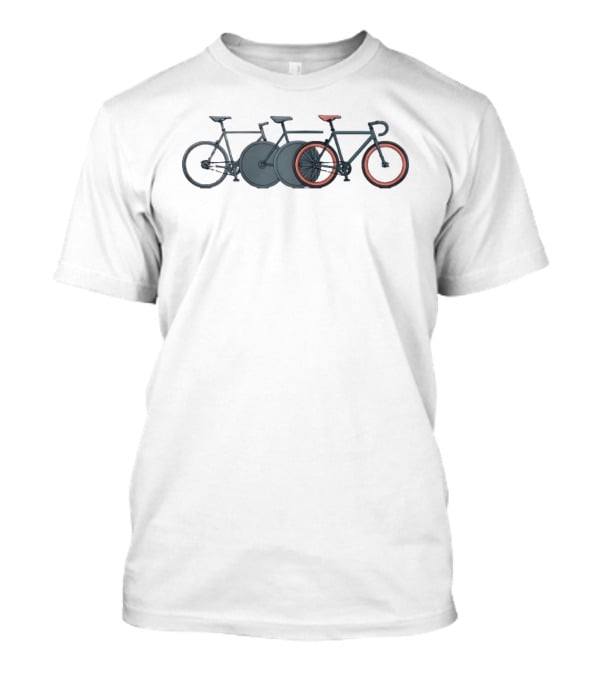 Oldest The Test Model Bicycle Evolution Cycling History T-Shirt