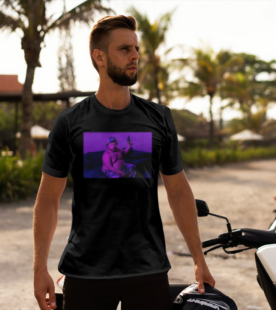 Stavvy Store Victory Or Else Humor Statement With Gun Image T-Shirt