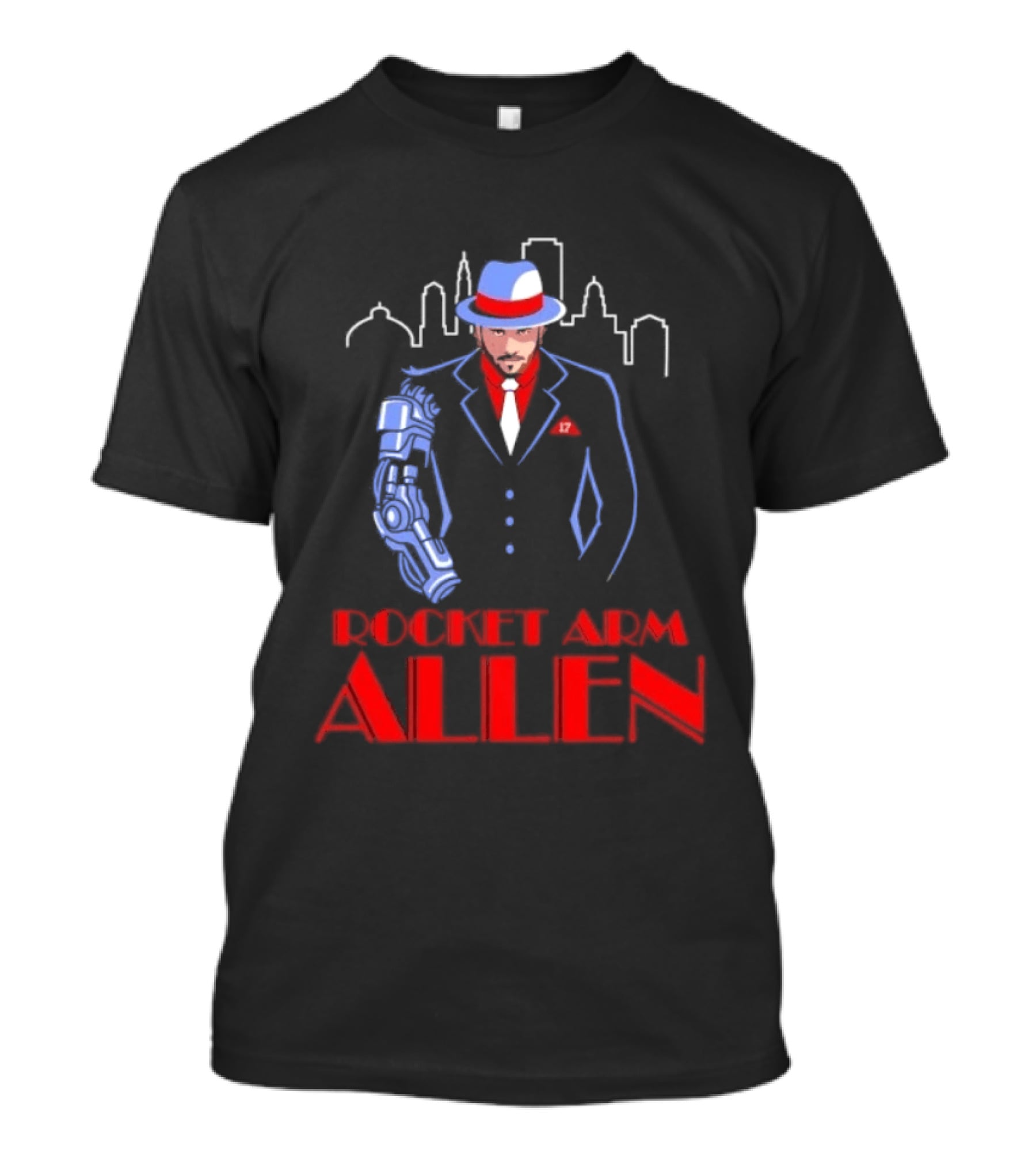 Josh Allen Rocket Arm Allen Buffalo Bills T-Shirt