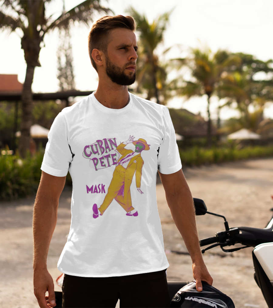 Cuban Pete The Mask Iconic Yellow Suit Dance Pose T-Shirt