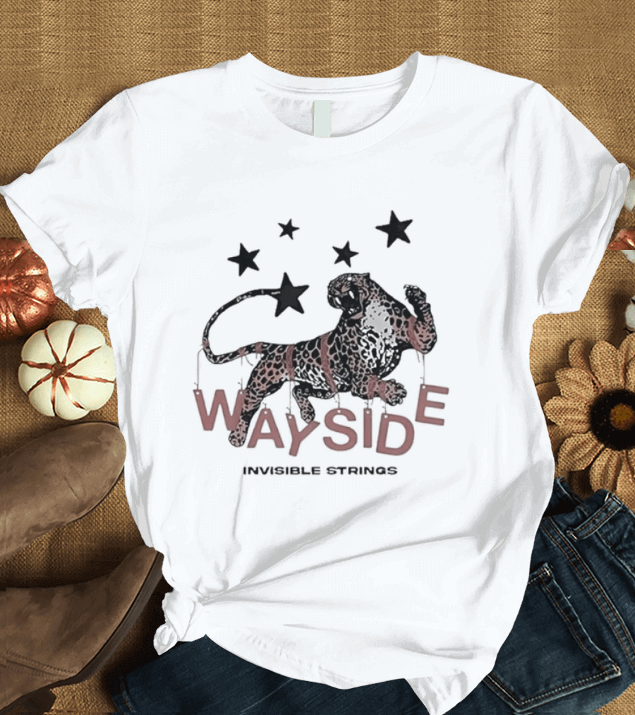 Wayside Invisible Strings Panther Starry Night T-Shirt