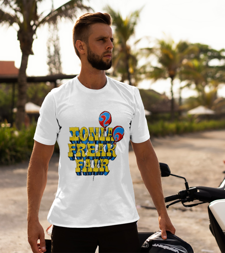 Ionia Freak Fair Colorful Balloon T-Shirt