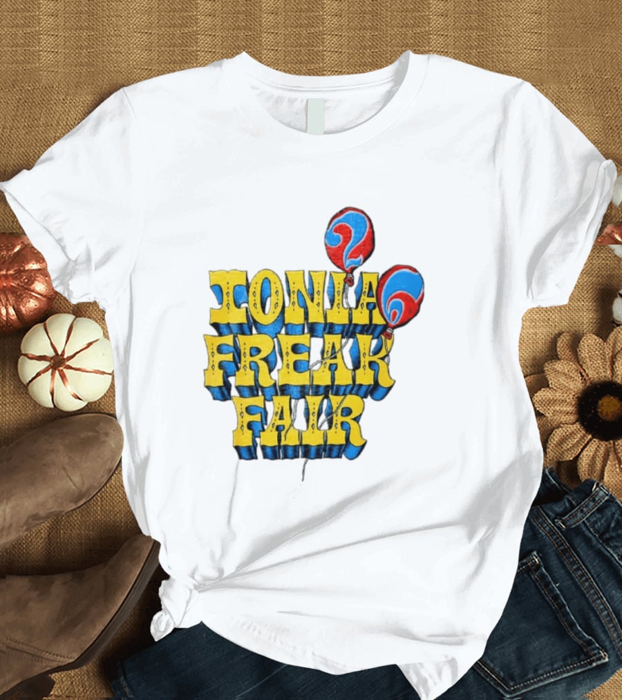 Ionia Freak Fair Colorful Balloon T-Shirt