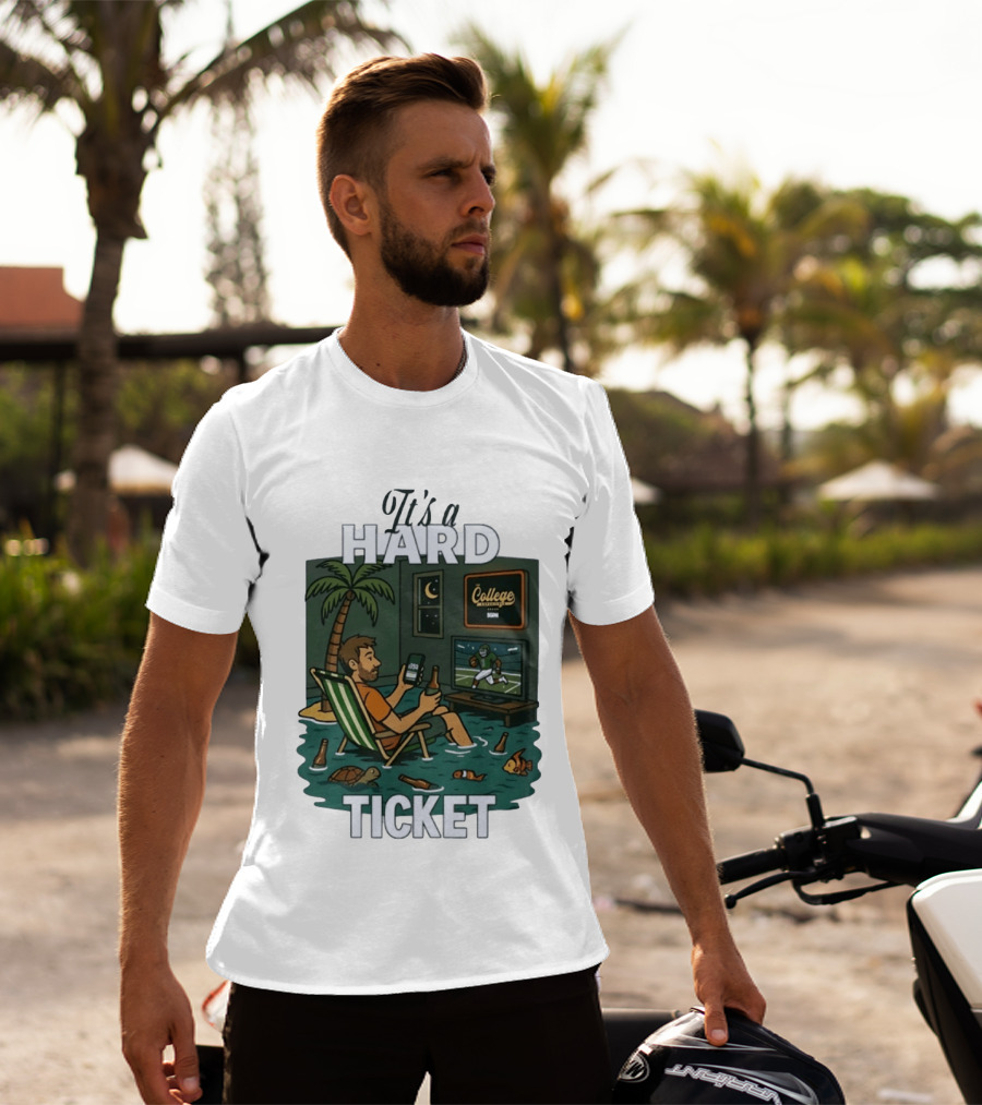 Hard Ticket College Experience SGPN Lifestyle Sports Fan Scene T-Shirt