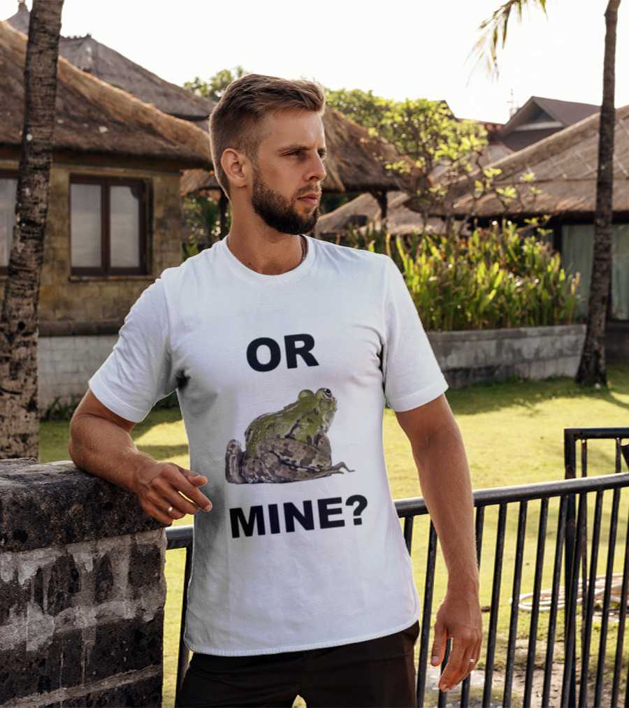Or Mine Frog Amphibian Nature Wildlife T-Shirt