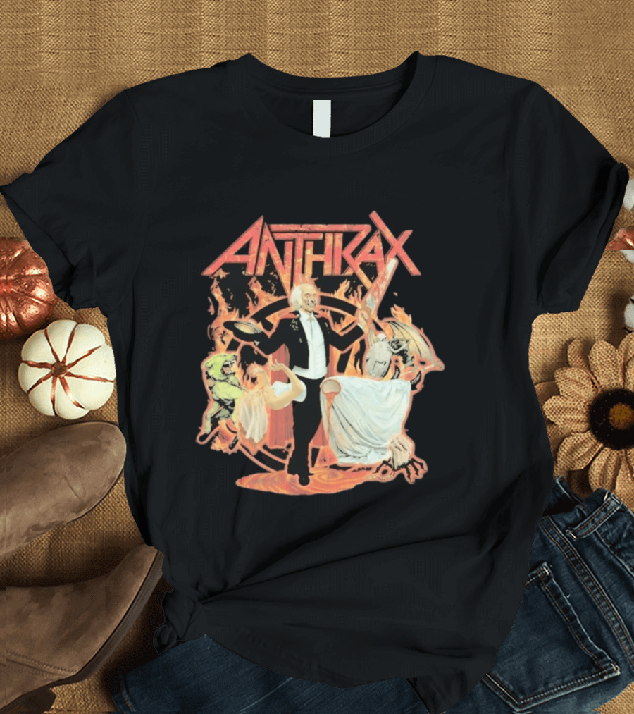Anthrax North America 2026 Tour Cursum Perficio Fiery Album T-Shirt