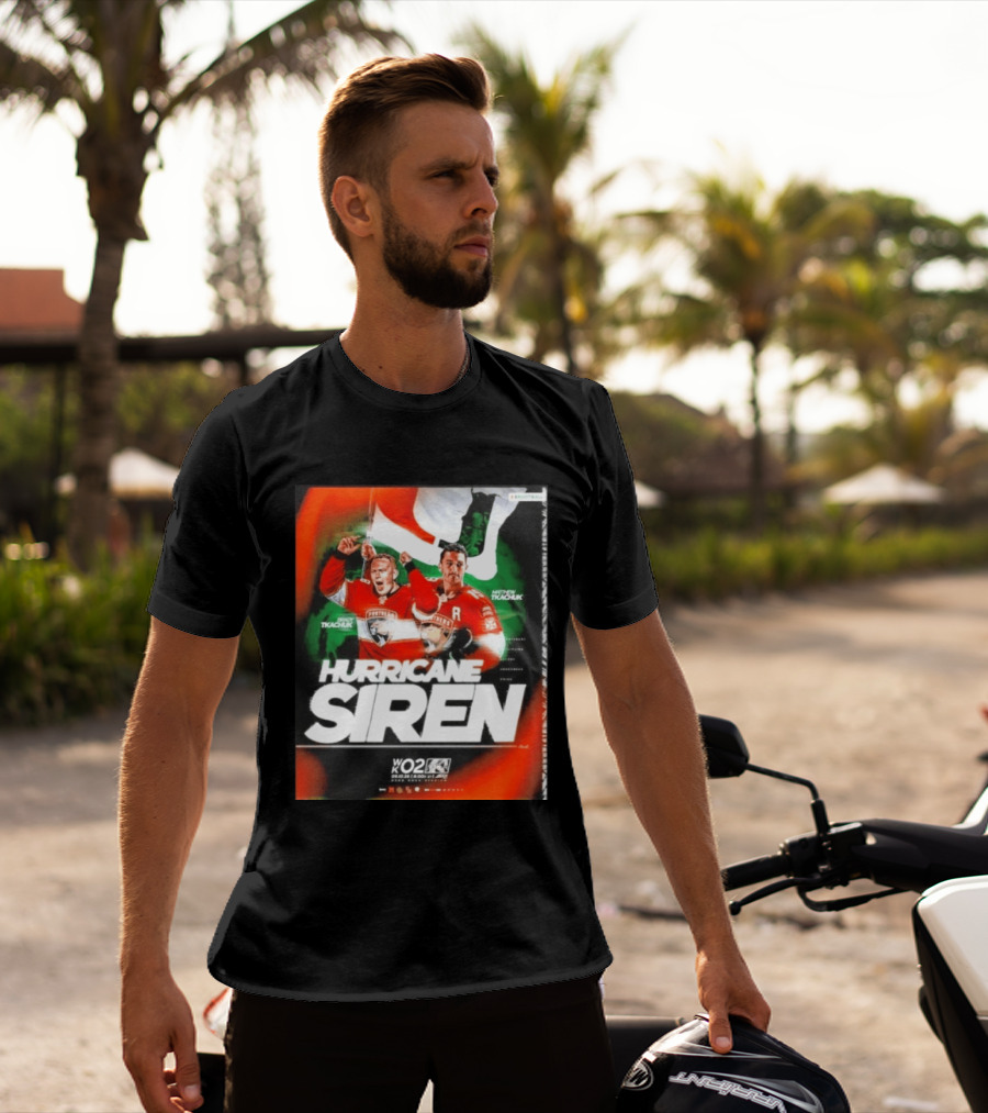 Hurricane Siren Brady And Matthew Tkachuk WK02 Event Panthers Hockey Thursday Night T-Shirt