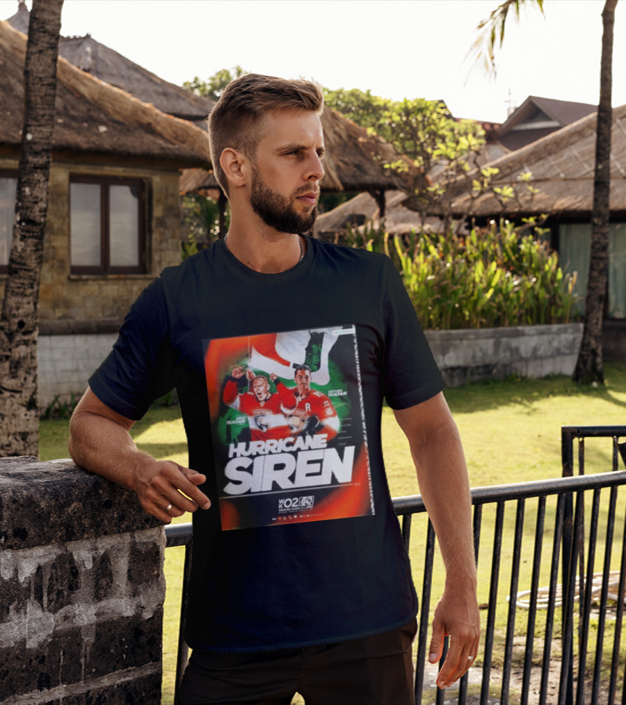 Hurricane Siren Brady And Matthew Tkachuk WK02 Event Panthers Hockey Thursday Night T-Shirt