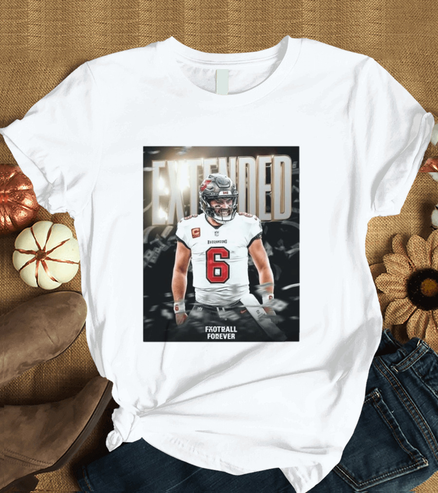Extended Baker Mayfield Tampa Bay Football Forever T-Shirt