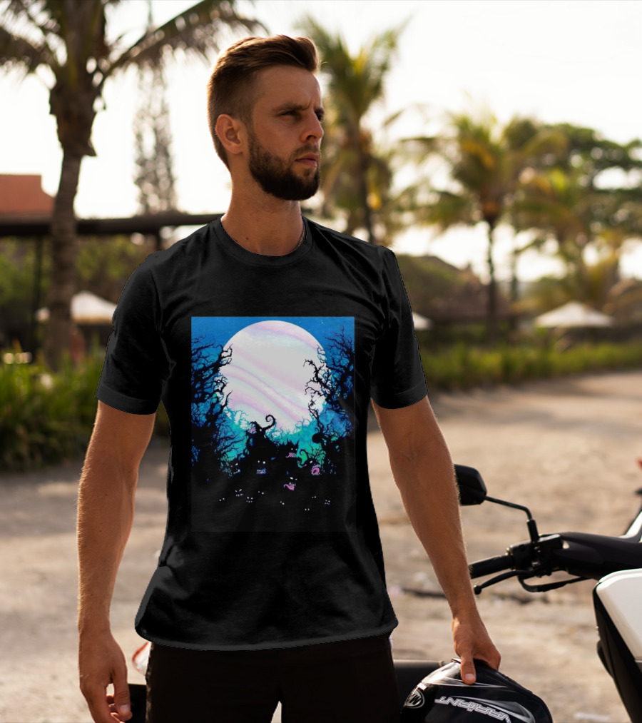Gallows Orchestra Of Wolves Collection Full Moon Enchanted Forest Creatures T-Shirt