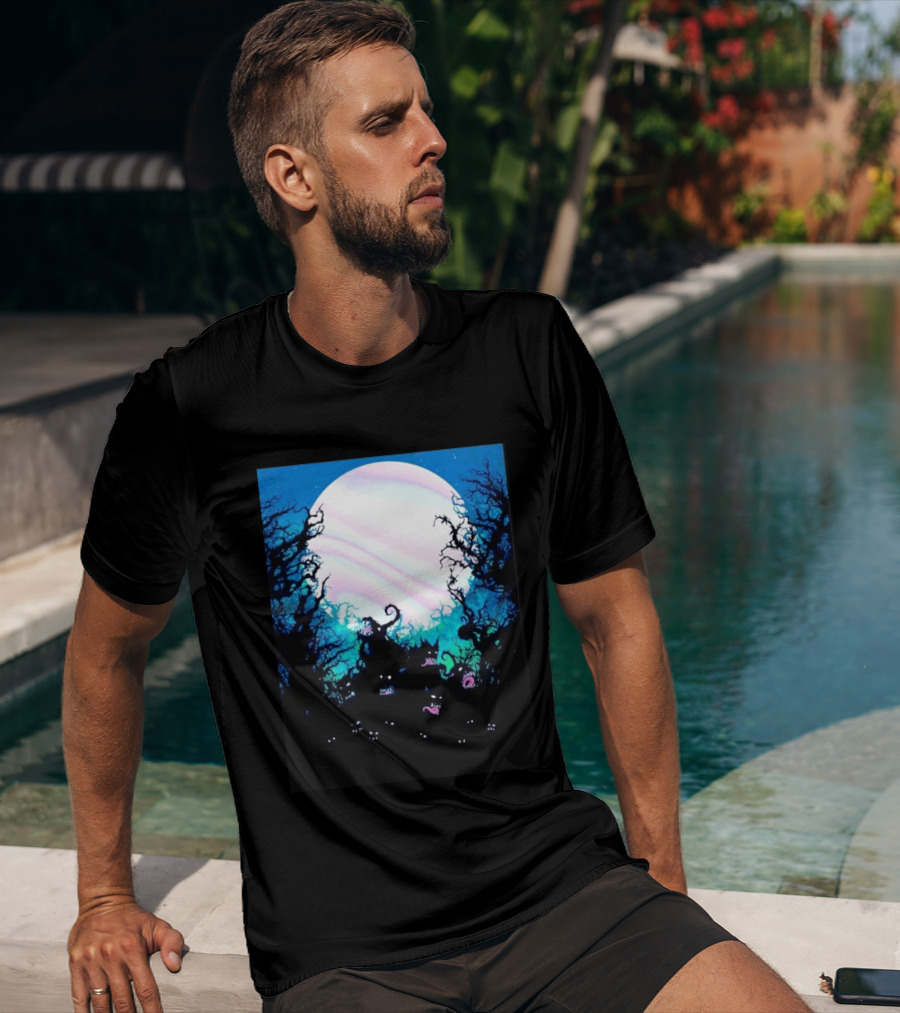 Gallows Orchestra Of Wolves Collection Full Moon Enchanted Forest Creatures T-Shirt